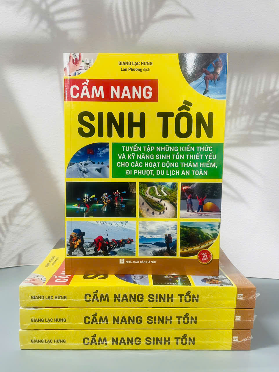 Sách - Cẩm nang sinh tồn - tuyển tập những kiến thức và kỹ năng sinh tồn thiết yếu cho các hoạt động thám hiểm, đi phượt, du lịch an toàn