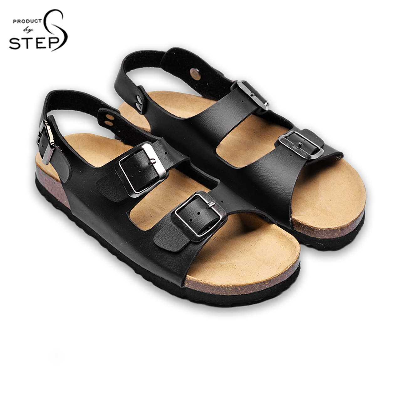 [Sandal] Giày đế trấu Giả da quai 2 khoá (Size 35-45)