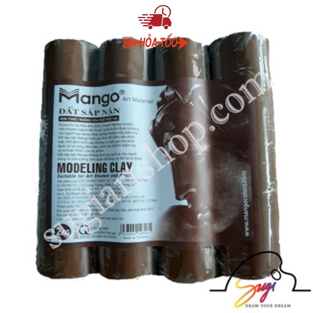 Đất sét điêu khắc, đất sáp nặn , Đất sét Mango