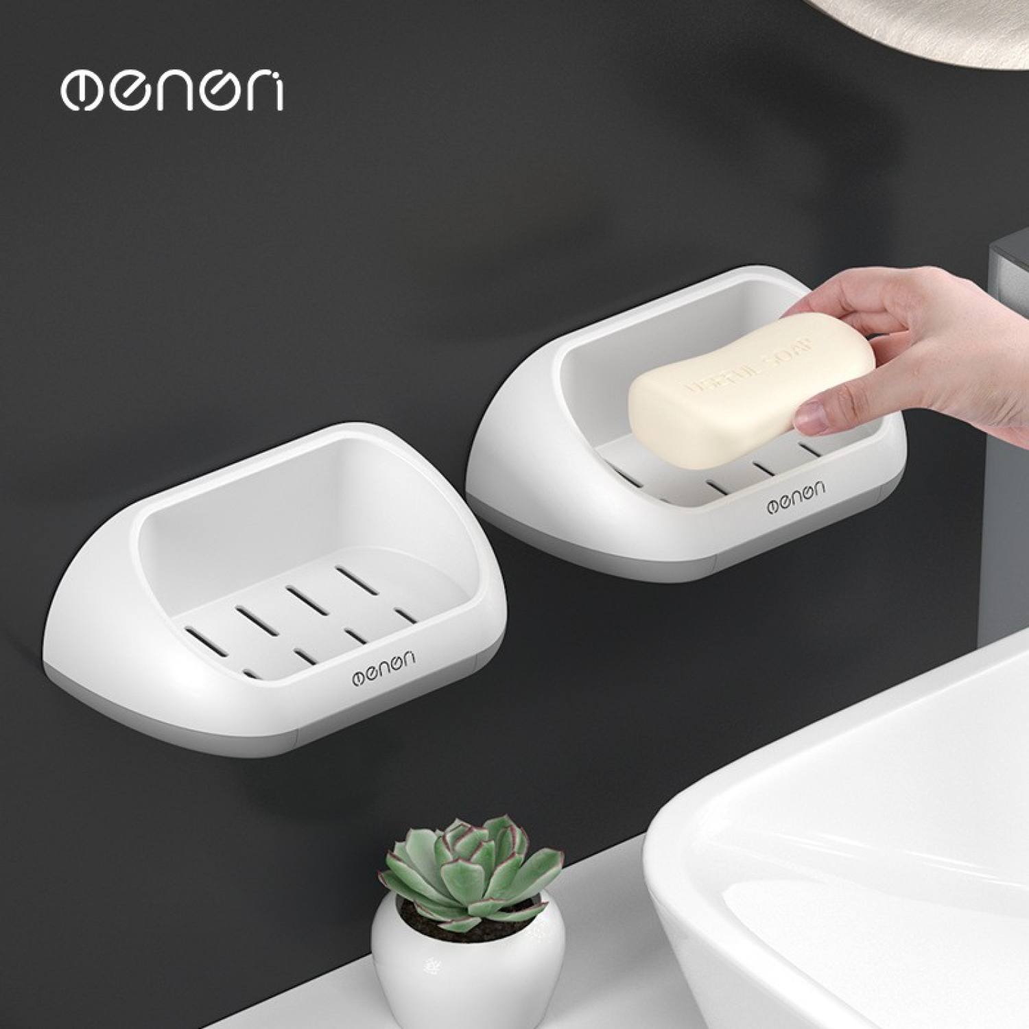 Khay đựng xà bông dán tường hiệu oenon cao cấp, giá đựng xà bông kệ nhà tắm cao cấp
