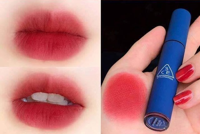 FREESHIP - SON KEM 3CE MÀU XANH PHIÊN BẢN MỚI NHẤT 2020, BAO CHECK MÃ VẠCH, 1 ĐỔI 1 NẾU HÀNG BỊ LỖI