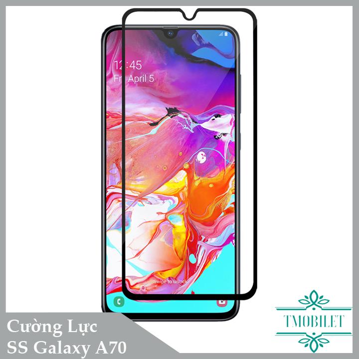 Samsung Galaxy A70 Kính Cường Lực Full Màn 9D Full Keo - Miếng Dán Màn Hình Điện Thoại - Màu Đen