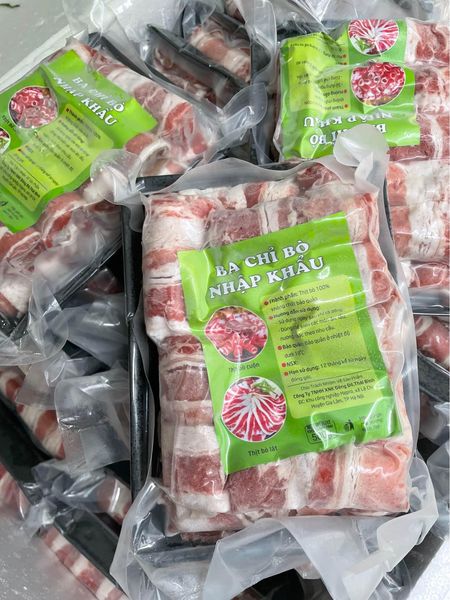 Ba chỉ bò cuộn 500gr
