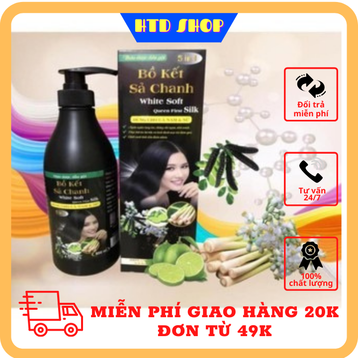 [SIÊU MƯỢT] Dầu Gội Bồ Kết Sả Chanh 850 ml - Dầu Gội Bồ Kết Sả Chanh thế hệ mới, dầu gội ngăn rụng tóc, dầu gội đầu bồ kết