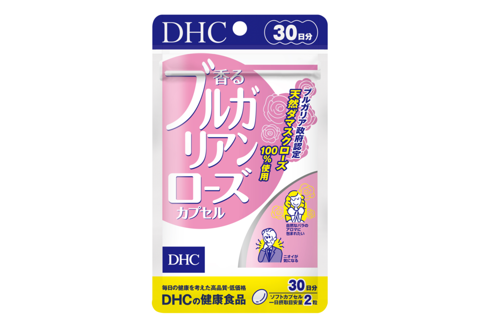 Viên Uống Hương Hoa Hồng Thơm Cơ Thể DHC Bulgarian Rose Capsule
