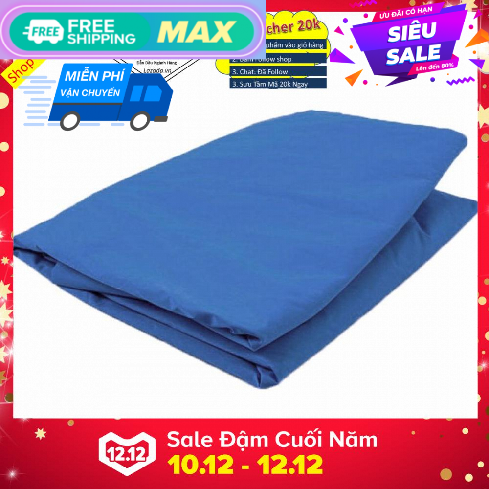 Ga chống thấm 1m8 x 2m x 12cm (Xanh dương)