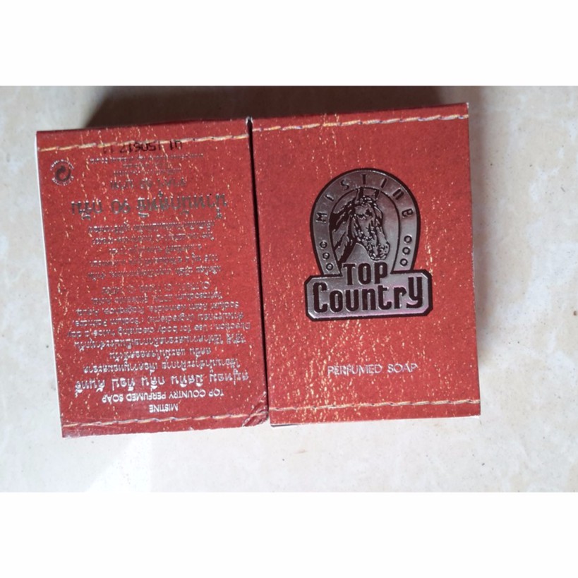 Xà phòng tắm con ngựa Top Country 75g Thái Lan