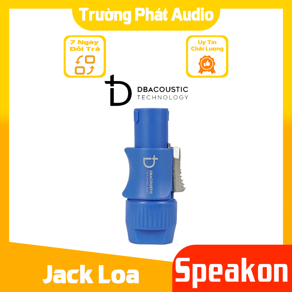 Jack loa Speakon cho loa và đẩy jack loa db, jack dbacoustic loại xịn