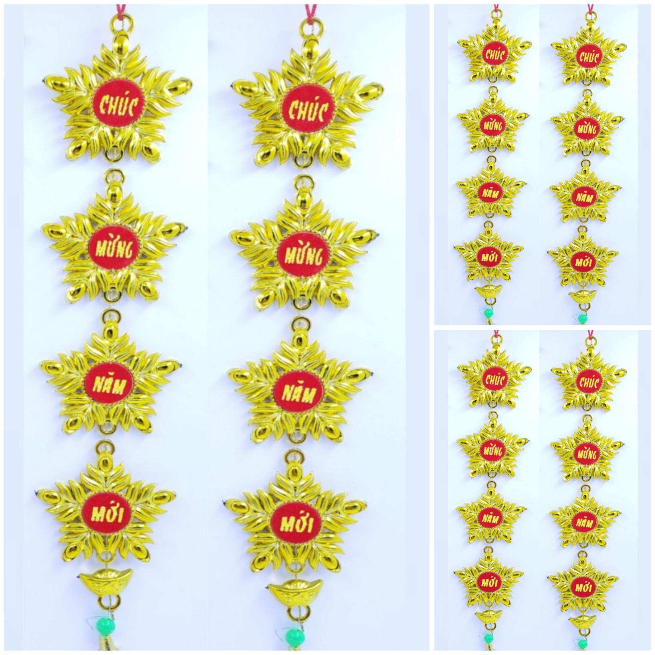 Dây bông lúa size lớn trang trí tết nk224