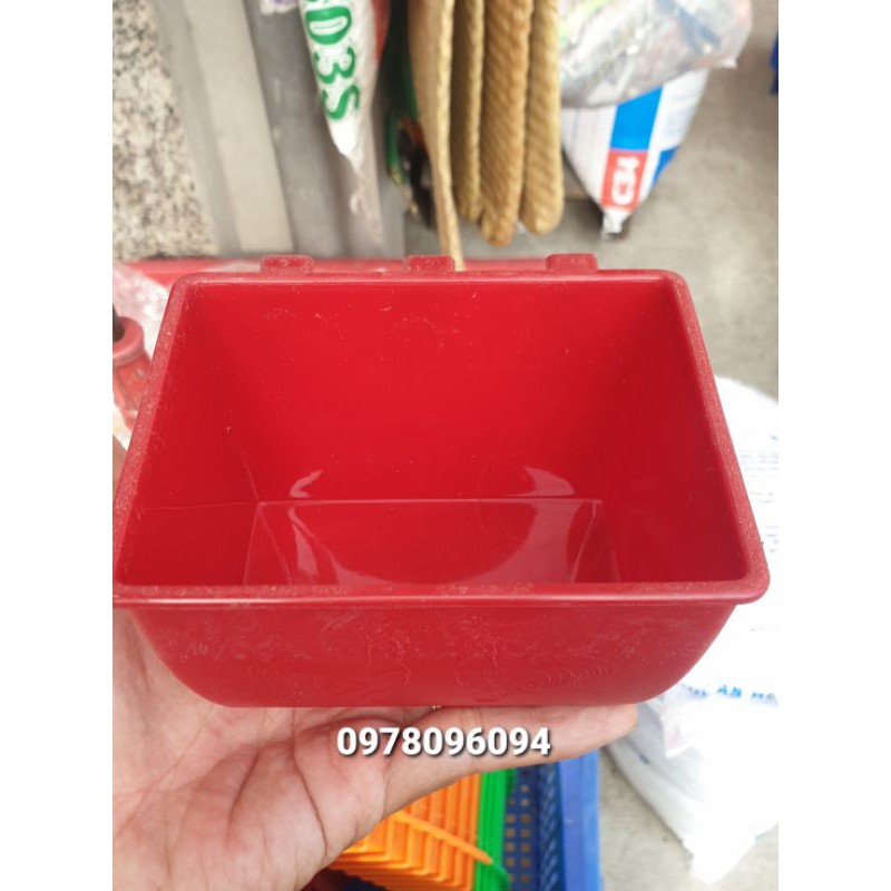 Máng ăn cho gà đá loại nhỏ máng ăn cho chim máng ăn cho gà chọi