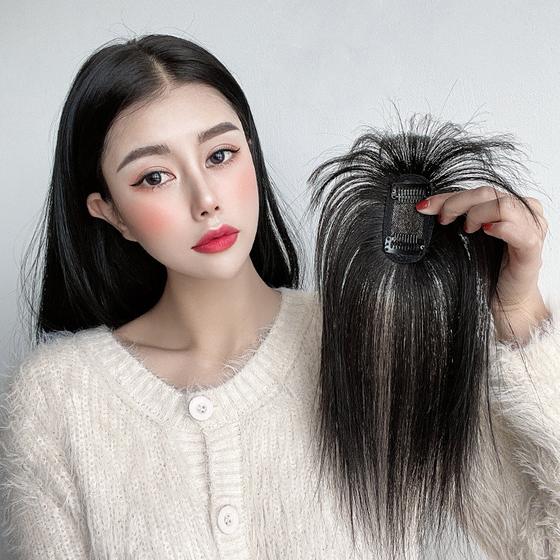 Mái 3D tóc giả phủ hói 3DL01 💖FREESHIP💖 mái phủ tóc bạc, phủ hói tóc giả