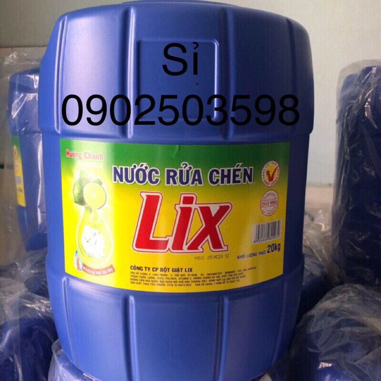 Nước rửa chén can 20kg