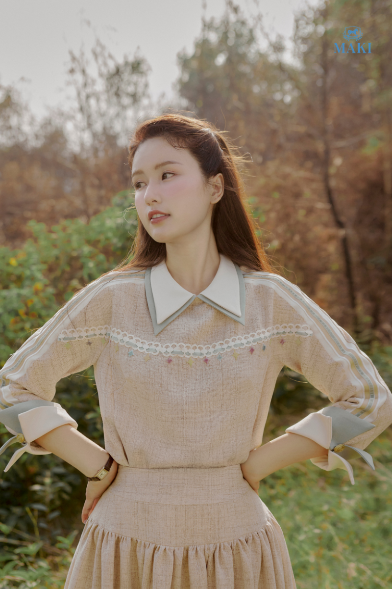 Maki - dulcie top x dulcie skirt