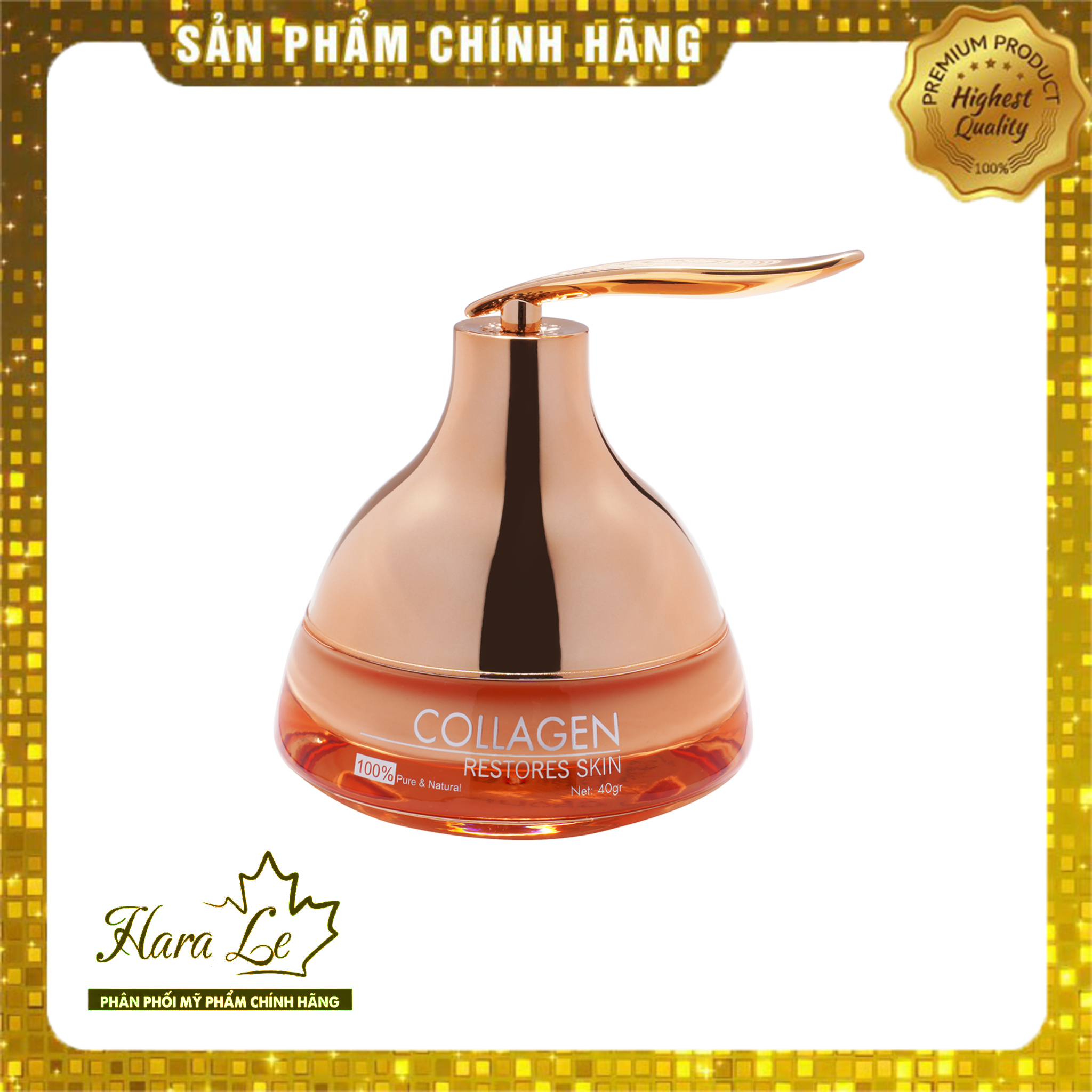Kem phục hồi da collagen, tái tạo da yếu, mỏng đỏ star