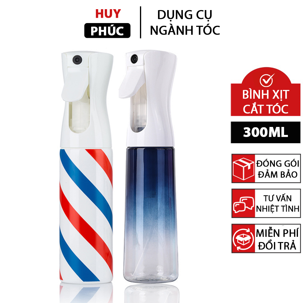 Bình xịt nước cắt tóc 300ml, bình xịt Barber sịt nước phun sương