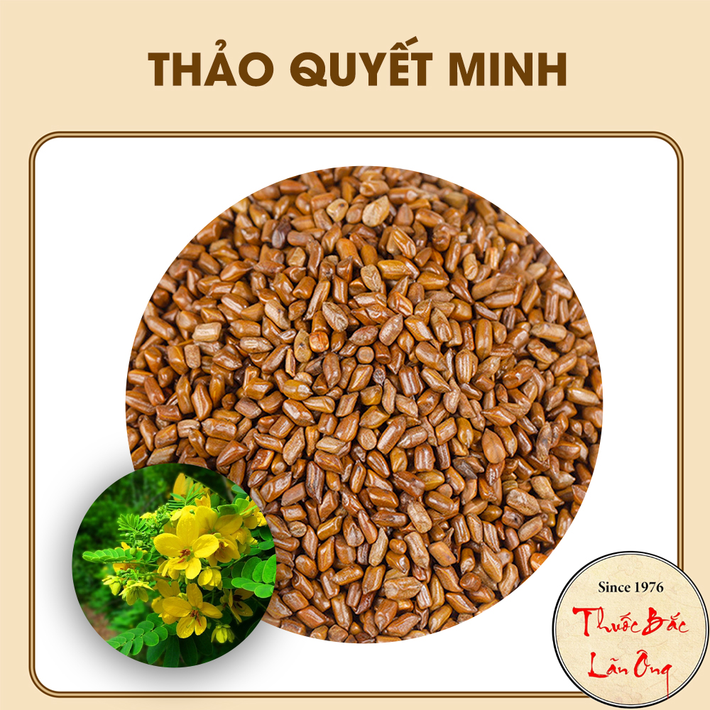 Thảo quyết minh 2kg, hạt muồng đã sao thơm, không lẫn tạp chất, dùng pha trà - Lãn Ông