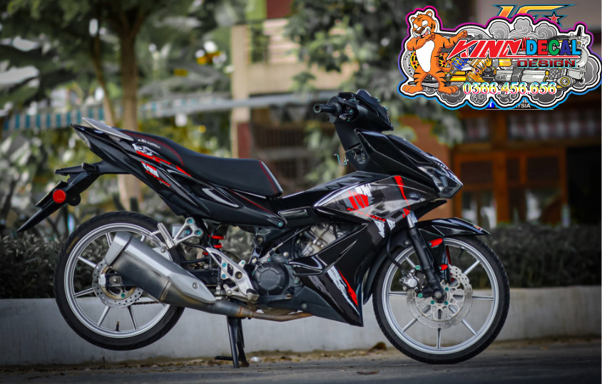 Tem Rời Winner X mẫu 150 màu đen đỏ xám trắng