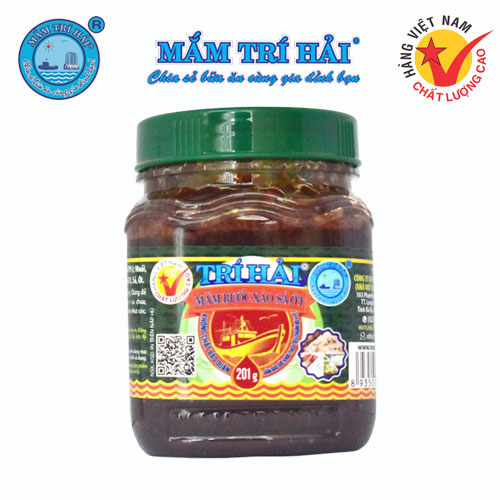 Mắm ruốc Xào Sả Ớt TRÍ HẢI 201g