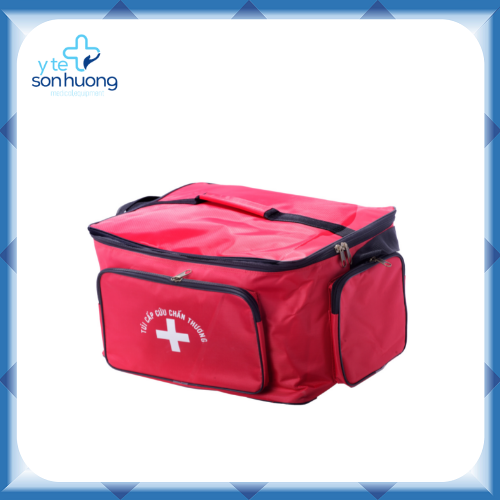 Túi cứu thương Đỏ Lớn: 34x22x22