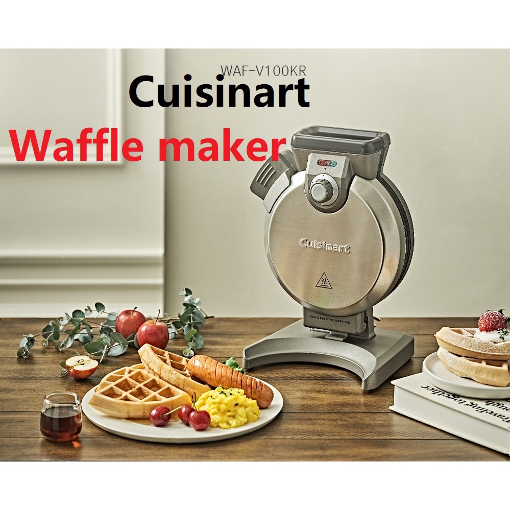 Máy làm bánh quế kiểu đứng cuisinart waf-v100hk.