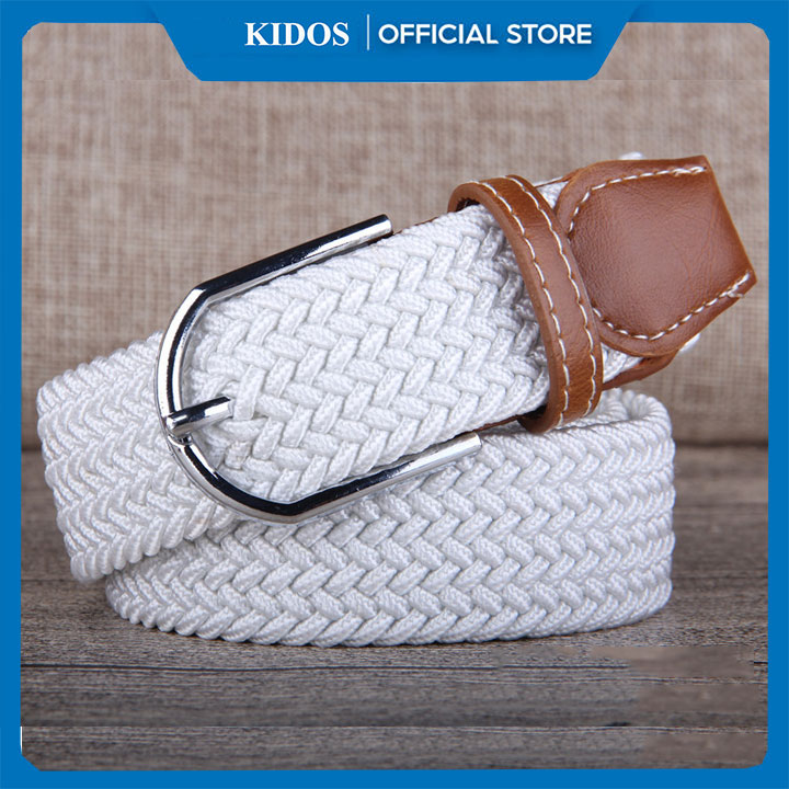 Thắt lưng vải dù cao cấp U878 mặt truyền thống, dây lưng co giãn dễ điều chỉnh khóa cài tiện lợi không cần đục lỗ dùng được cho cả nam và nữ