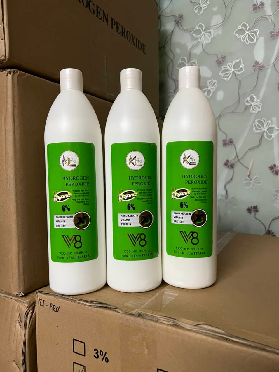 Oxy bạc hà nhuộm tóc chống rát kstq-pro chai 1000ml