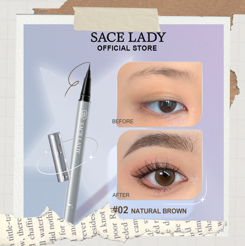 Bút kẻ mày sacelady, bút nước kẻ mày, bút kẻ mày, bút kẻ mắt nước, kẻ mày sl357