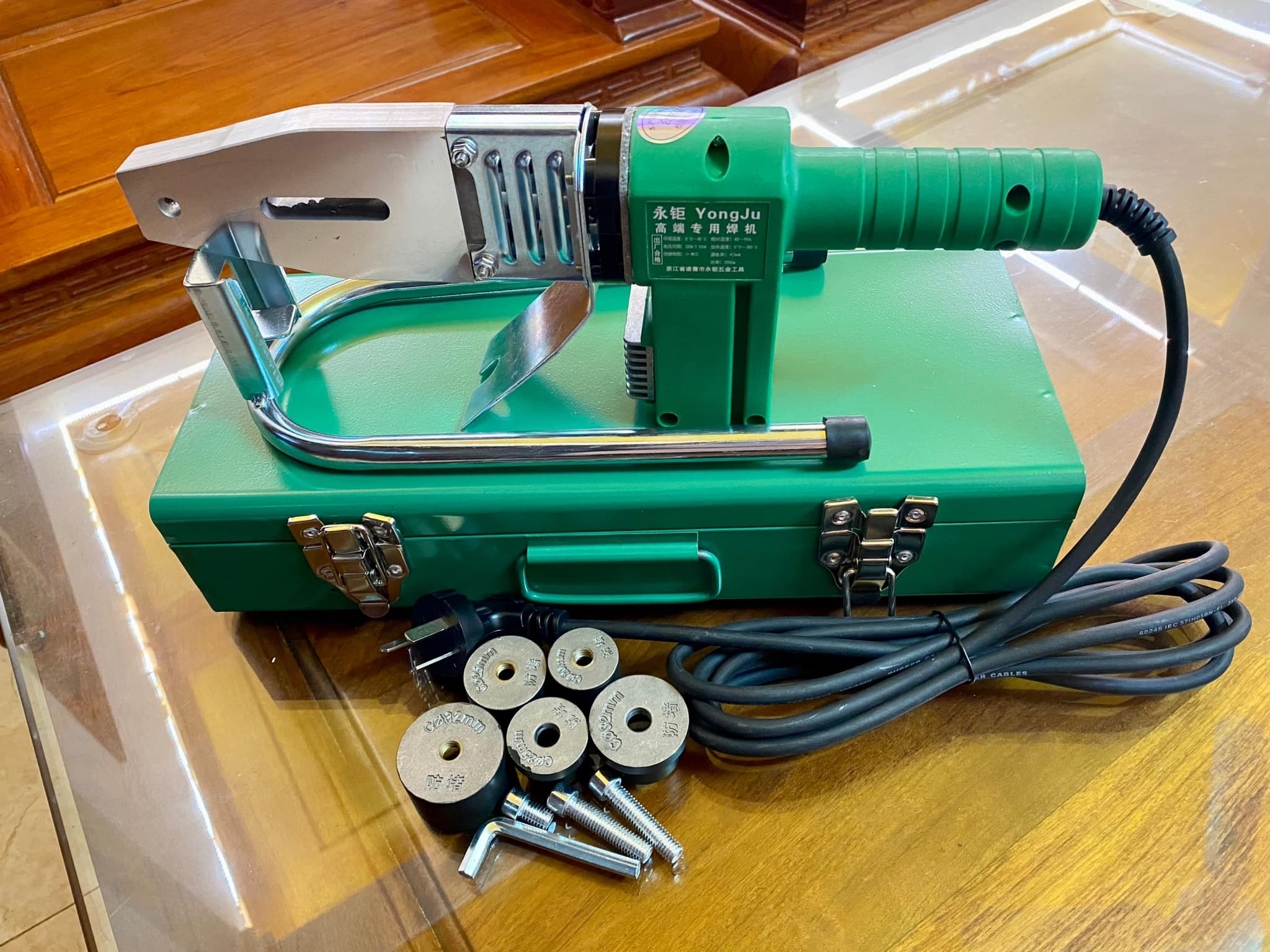 Máy hàn ống nhiệt ppr/pb/pe 380 độ 2000w hàng công suất cao