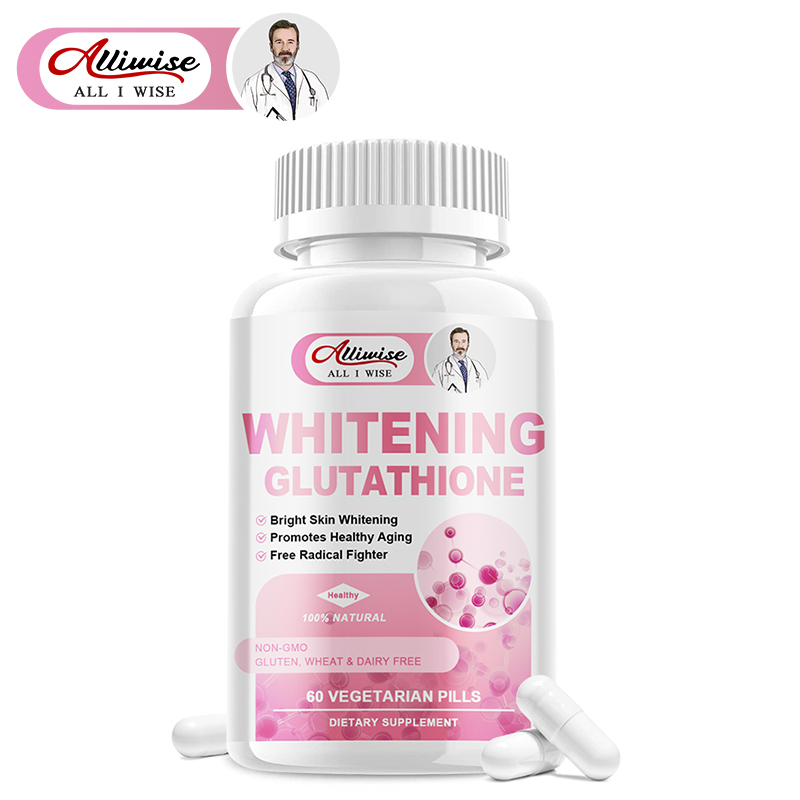 Alliwise Reduced Glutathione Whitening Pills with Vitamin C Antioxidant