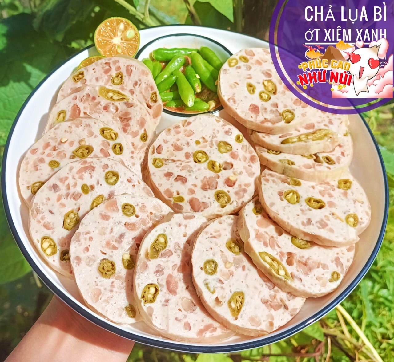 Chả lụa gân ớt xiêm