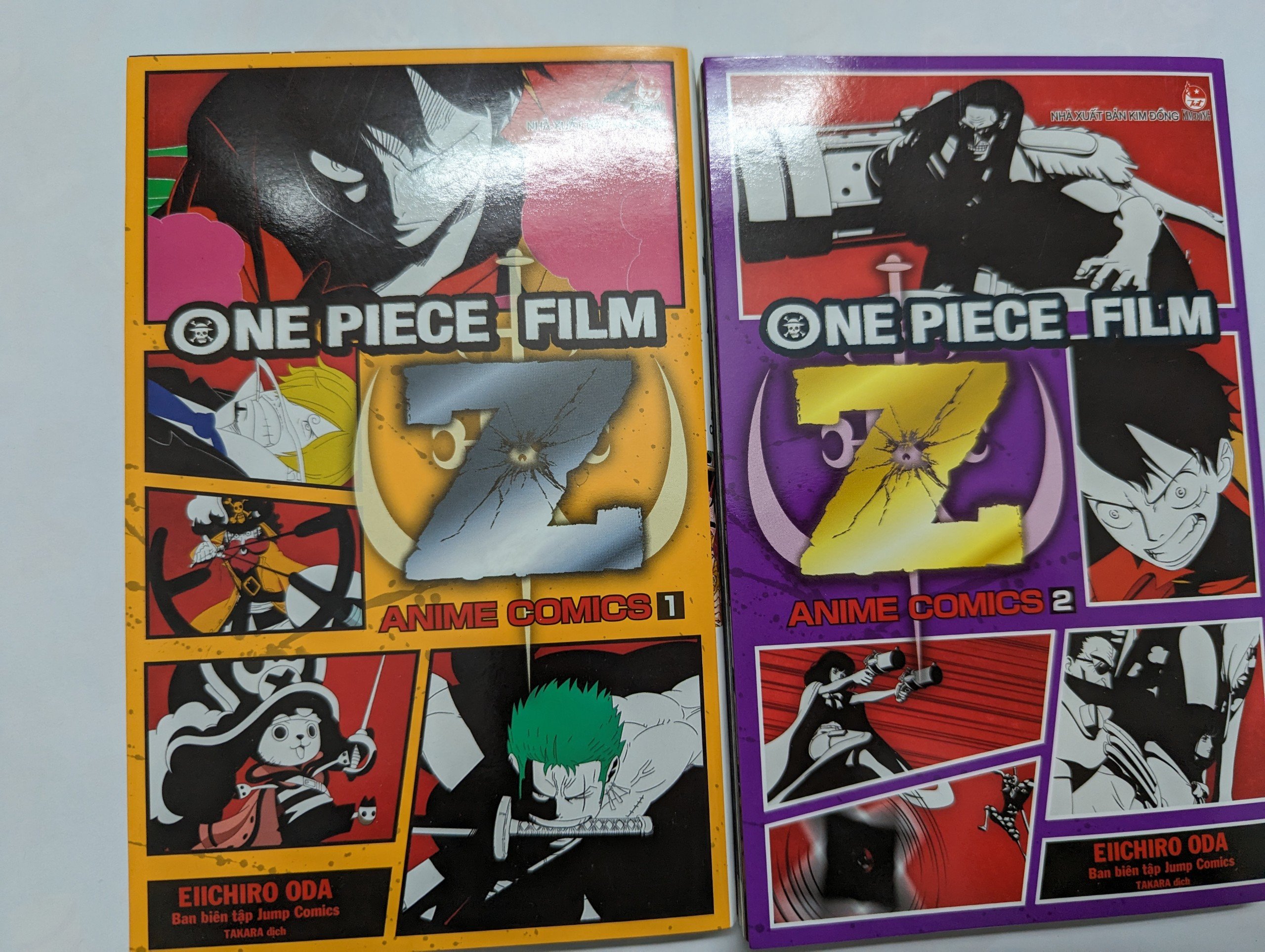 Sổ tay - One piece anime comics film Z, Strong World full 2q, clst