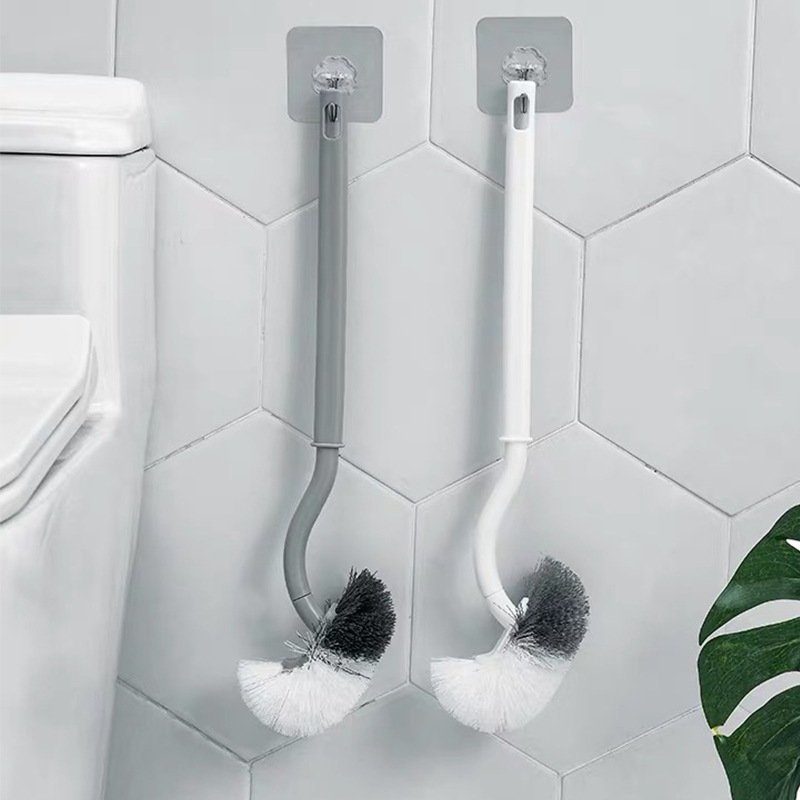 Chổi Cọ Toilet,Bàn chải cọ toilet cán dài 38cm H017
