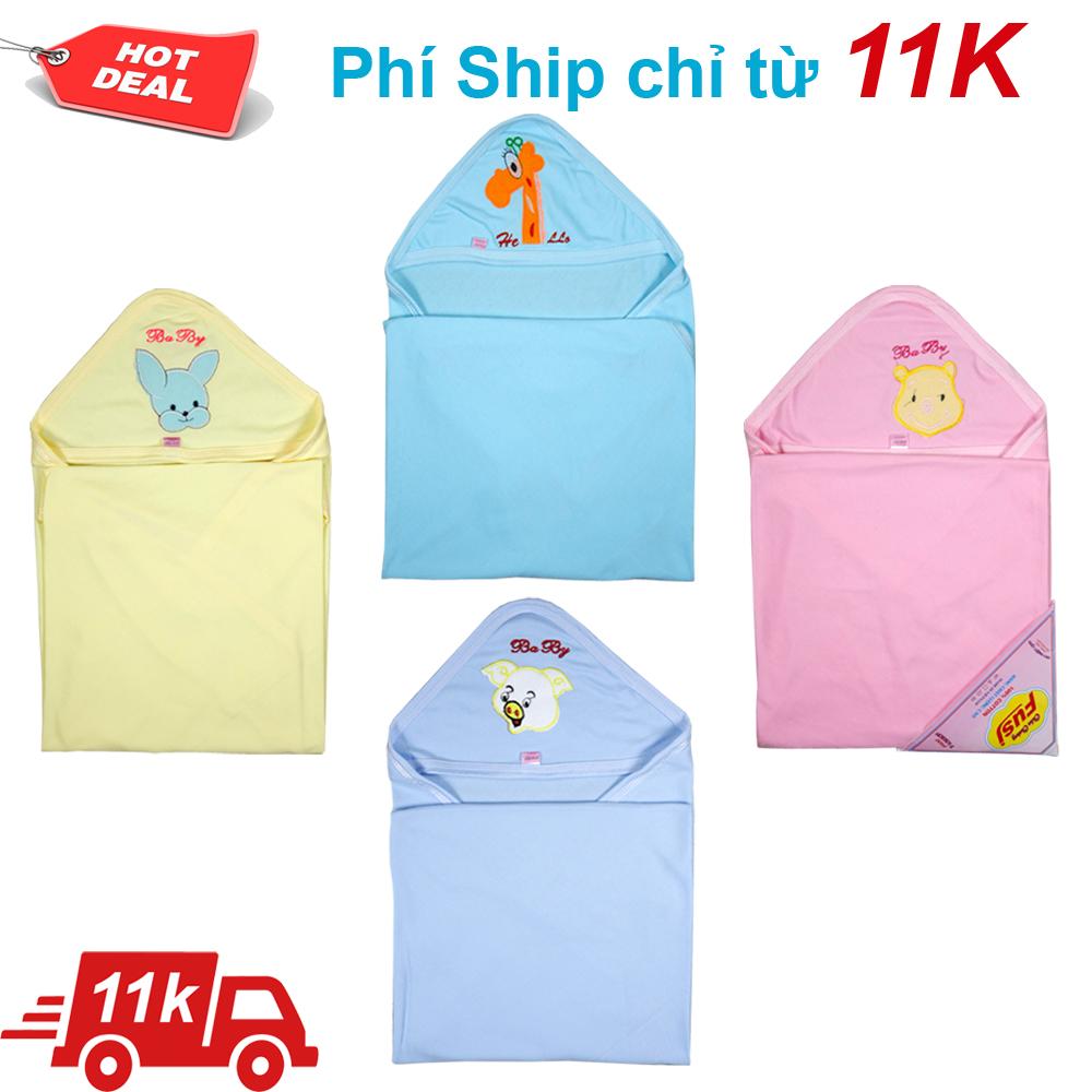 Chăn quấn, chăn ủ chất liệu cotton cao cấp an toàn cho bé sơ sinh _Booba.shop