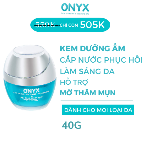 Kem dưỡng ẩm cấp nước làm trắng sáng da ONYX Bảo Thy dành cho mọi loại da 40g