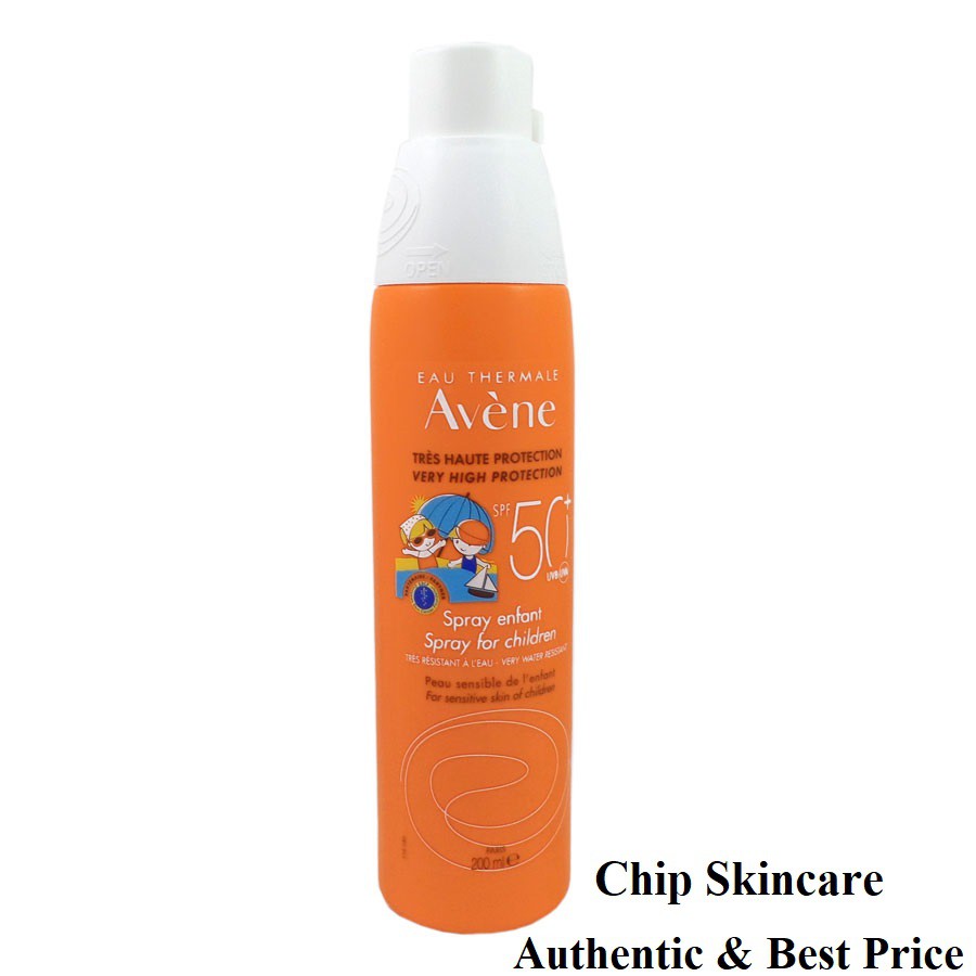 Xịt Chống Nắng Cho Trẻ Em 200ml Avene Eau Thermale Spray Enfant SPF 50+