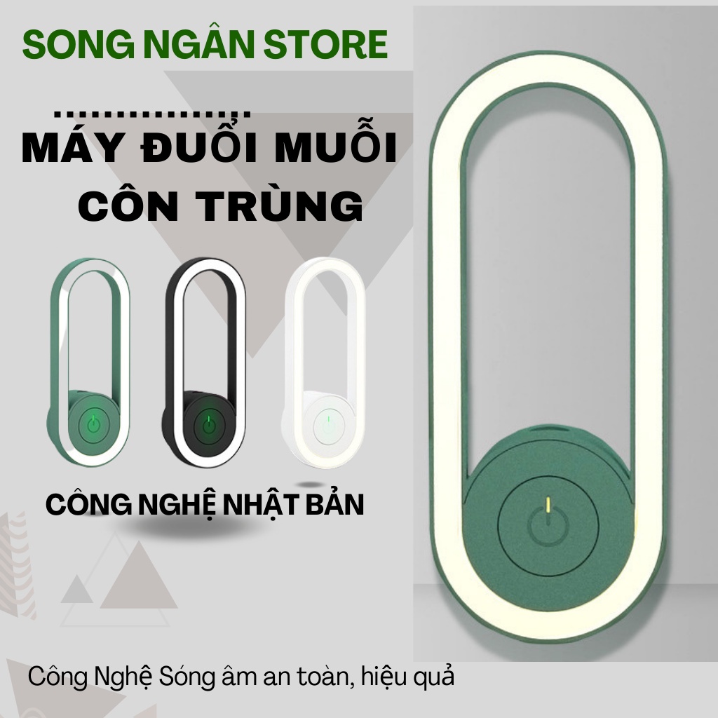 Máy đuổi muỗi, côn trùng bằng sóng âm - công nghệ nhật bản
