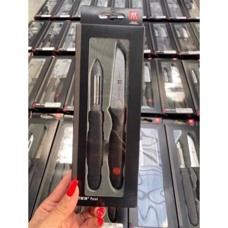 Set dao gọt trái cây và nạo củ quả Zwilling TWIN Point/ Set dạo nạo Zwilling