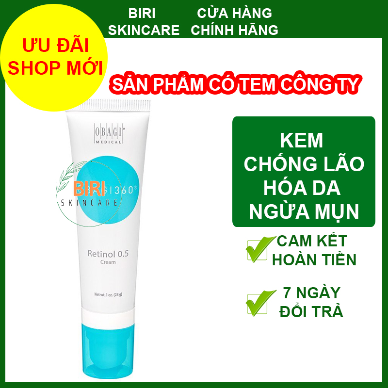 ✅ kem dưỡng chống lão hóa retinol 0.5% 28g