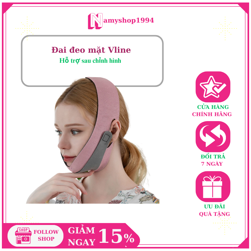 Đai đeo mặt,đai nâng cơ định hình khuôn mặt vline