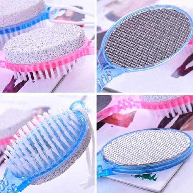 Dụng cụ chà gót chân, tẩy da chết đa năng - chà gót chân siêu tốc 4in1