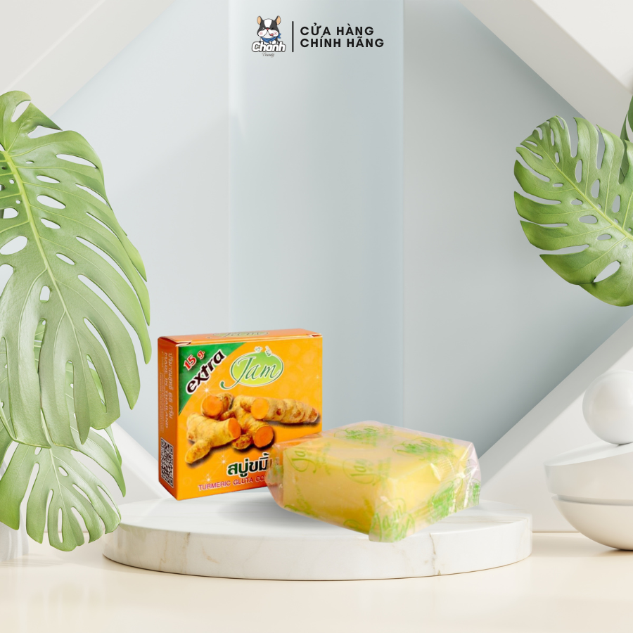 Xà Phòng Trắng Da Nghệ Body Turmeric Gluta Collagen Soap