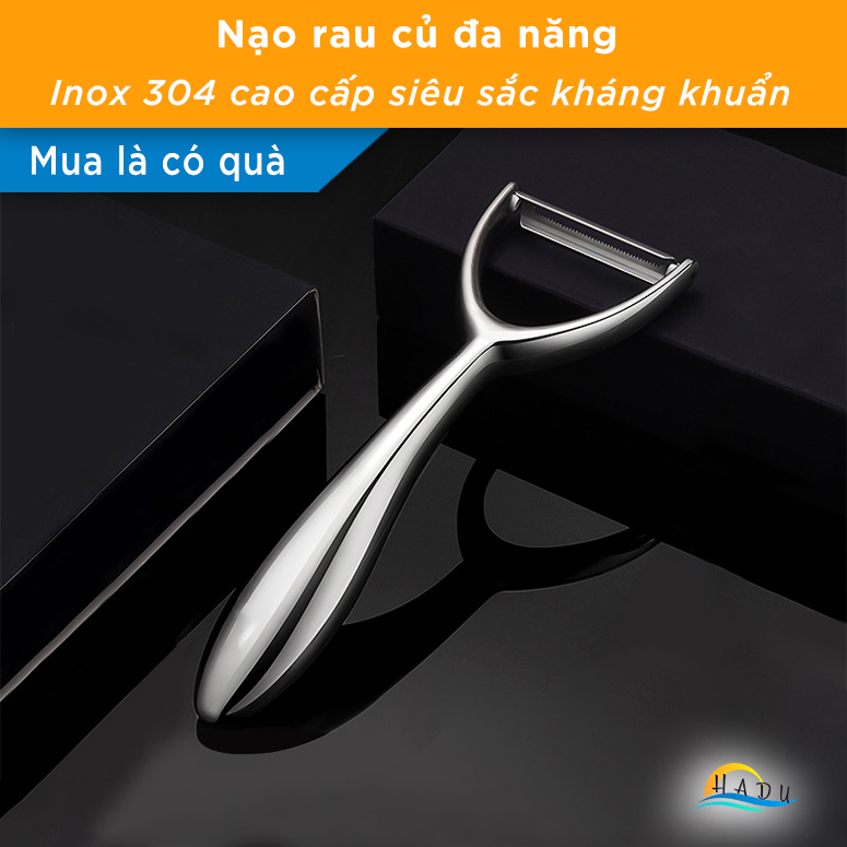 Nạo gọt rau củ hoa quả đa năng inox 304 kiểu nhật bản cao cấp đạt chất lượng đức ssgp