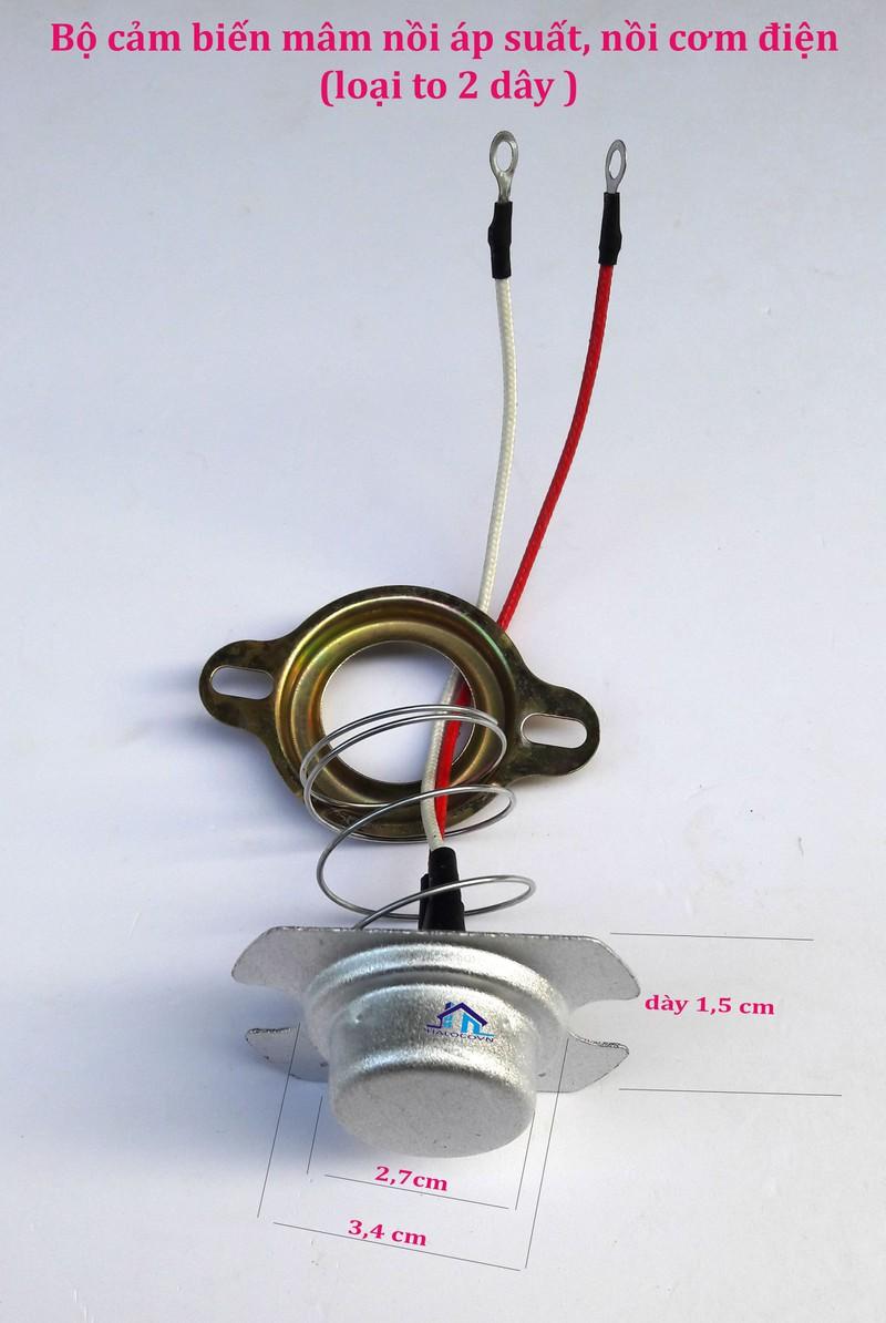 Dây cảm biến mâm nồi áp suất điện tử loại tốt to 2 dây