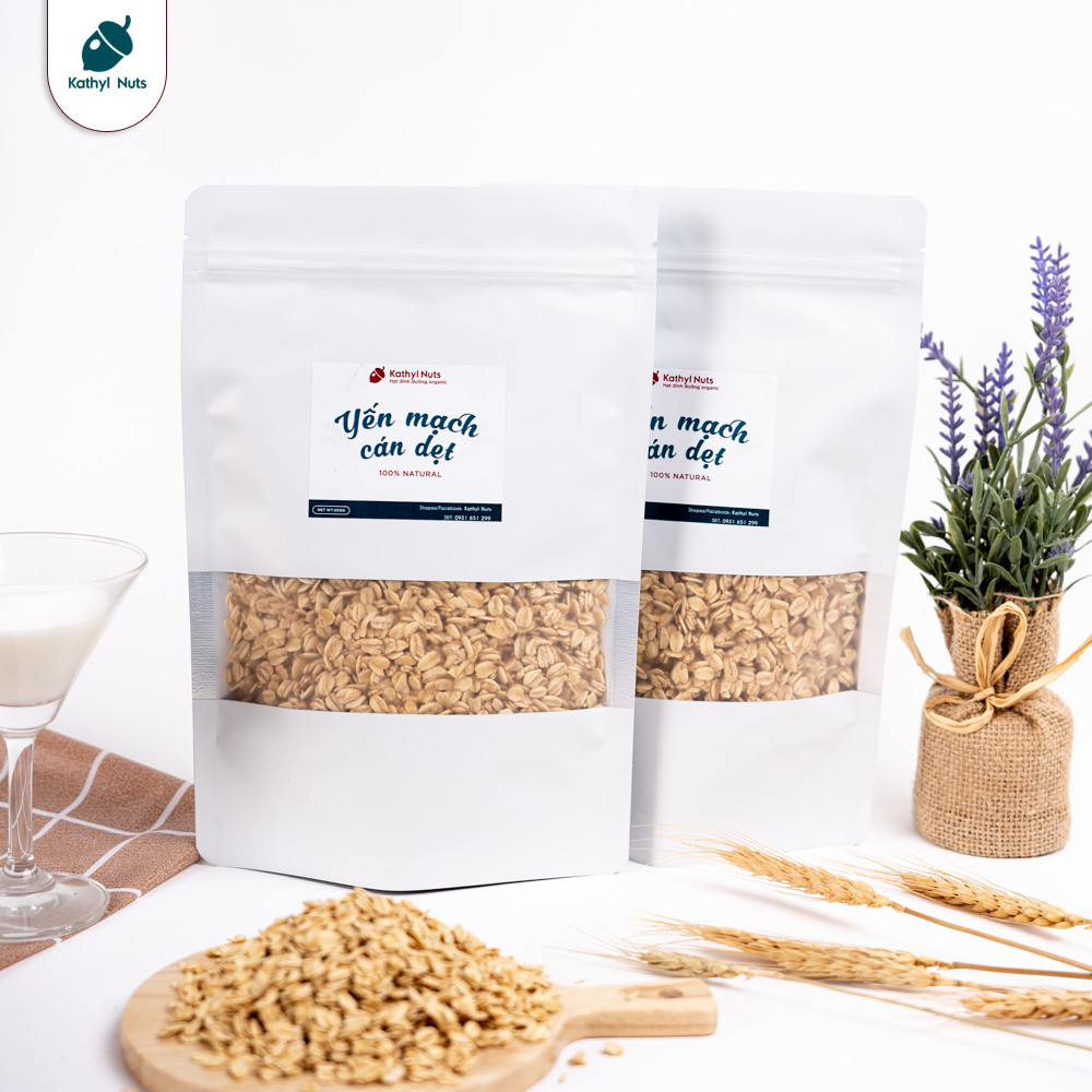 Yến mạch úc ăn kiêng kathyl - sấy chín nguyên cám / giảm cân, giàu chất xơ 500g
