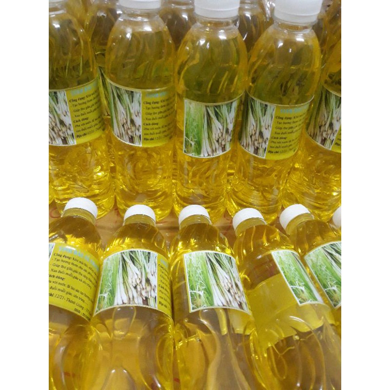 Tinh dầu xả chanh nguyên chất chai 500ml