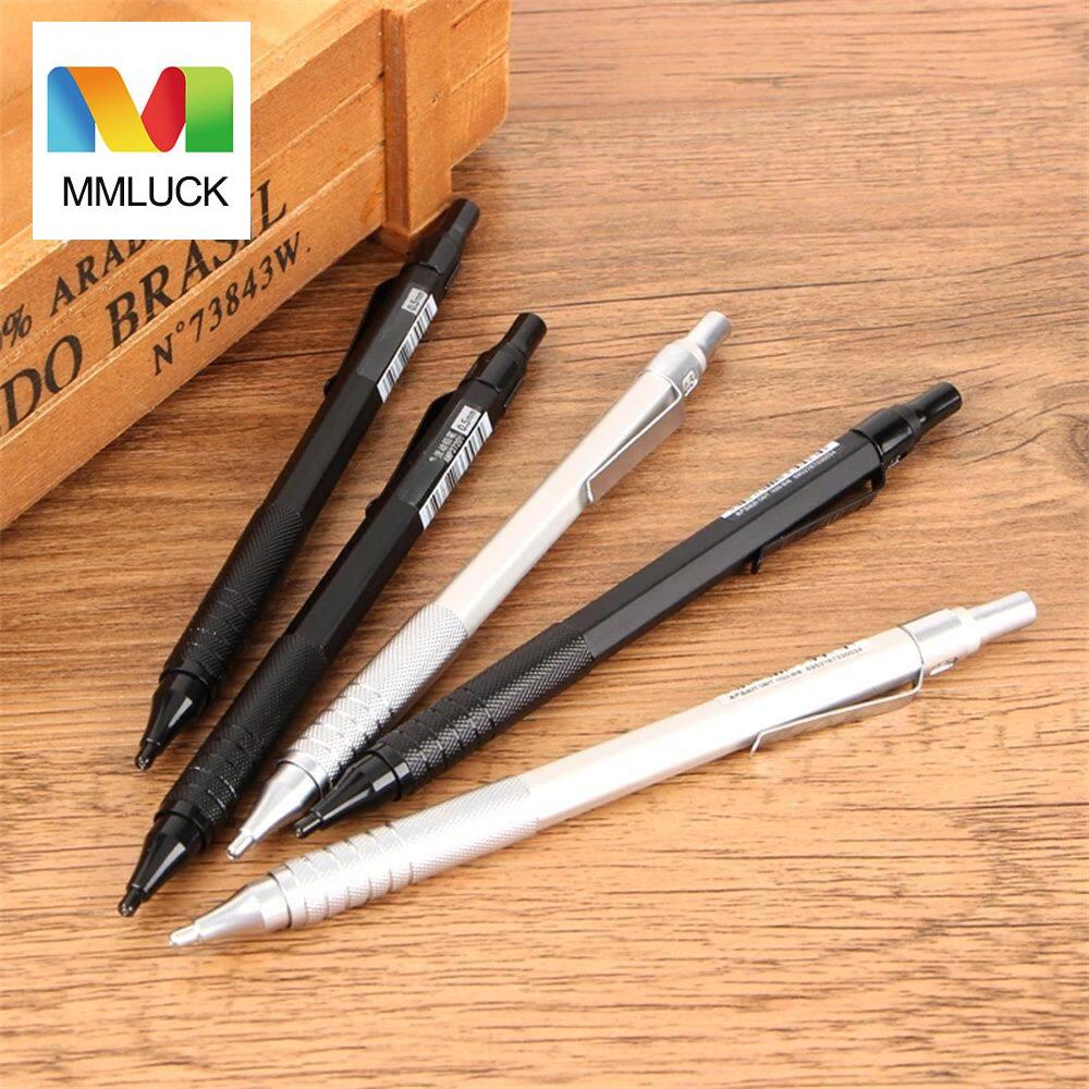 Mmluck đồ dùng học tập bút chì di động học sinh 0.5mm phác thảo bút chì tự động bút chì vẽ bút chì cơ học