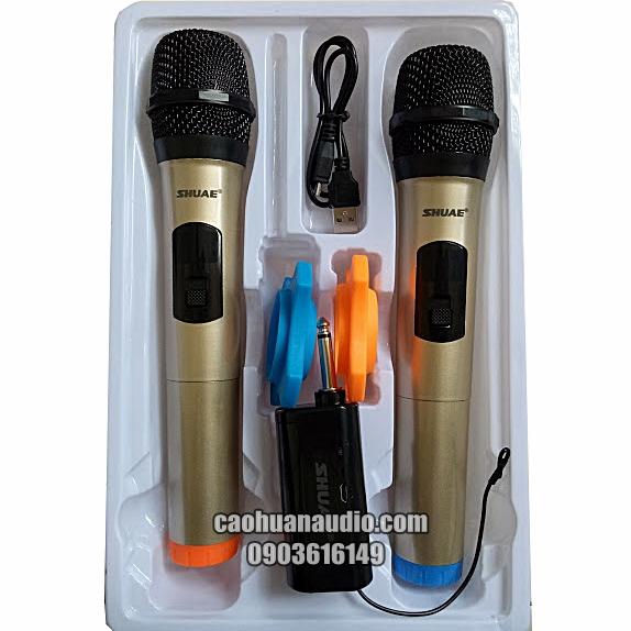 Bộ 2 micro không dây đa năng UHF