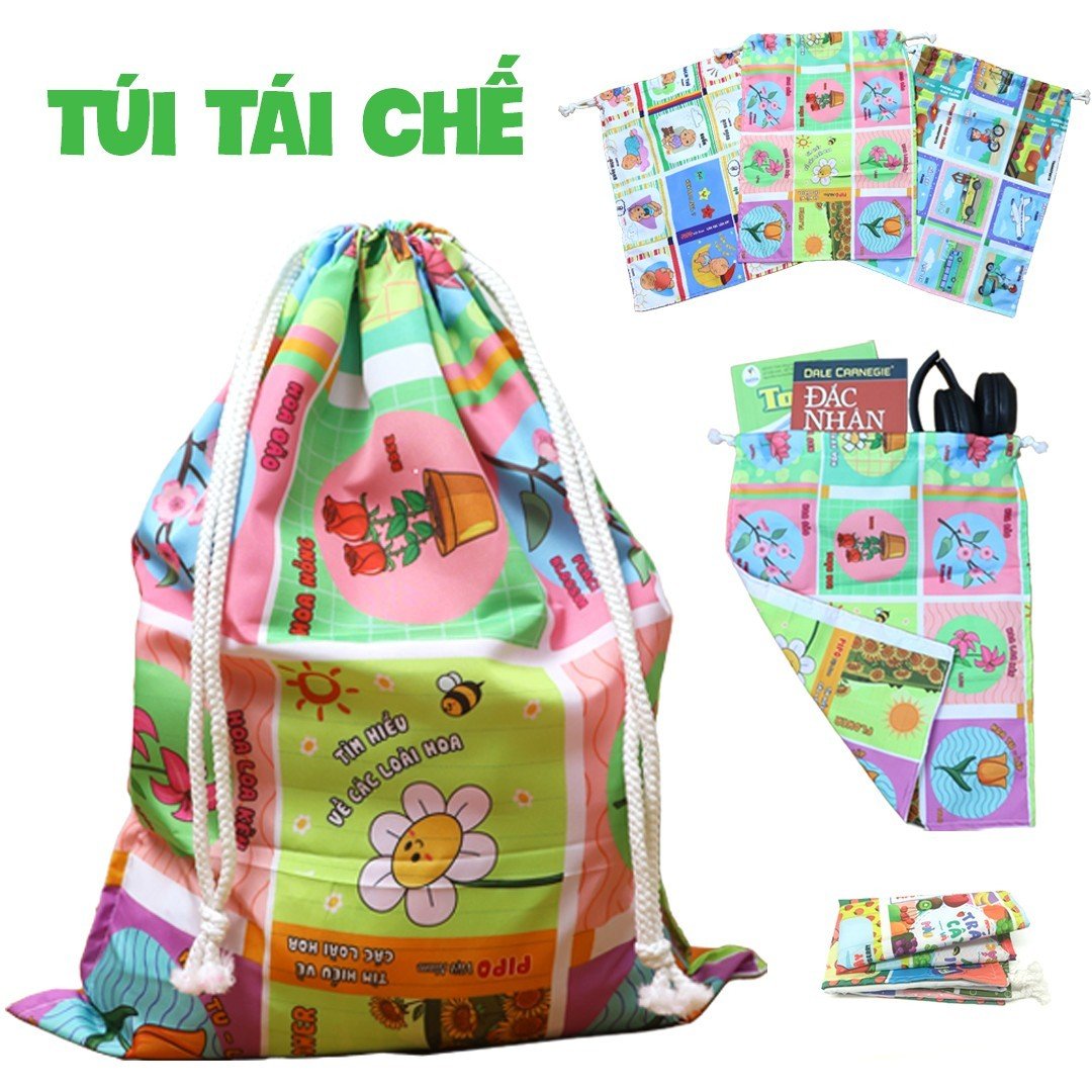 Túi rút cho bé - Túi tái chế