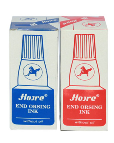Mực dấu Horse chĩnh hãng màu tươi sáng chuyên dùng cho con dấu