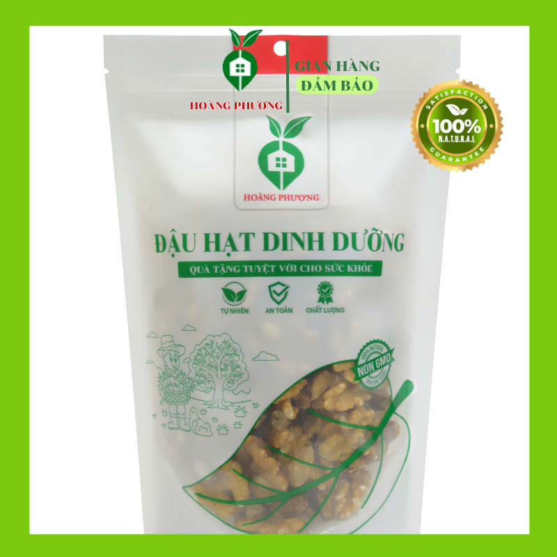 Hạt óc chó vàng mỹ đã tách vỏ còn sống chưa rang 400g - 200g 💝free ship💝 nhân óc chó vàng cho bà bầu